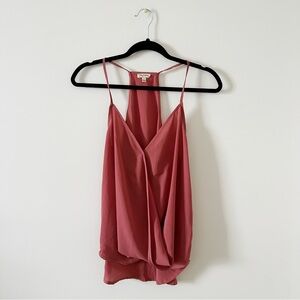 Elegant Pink Drape Top
